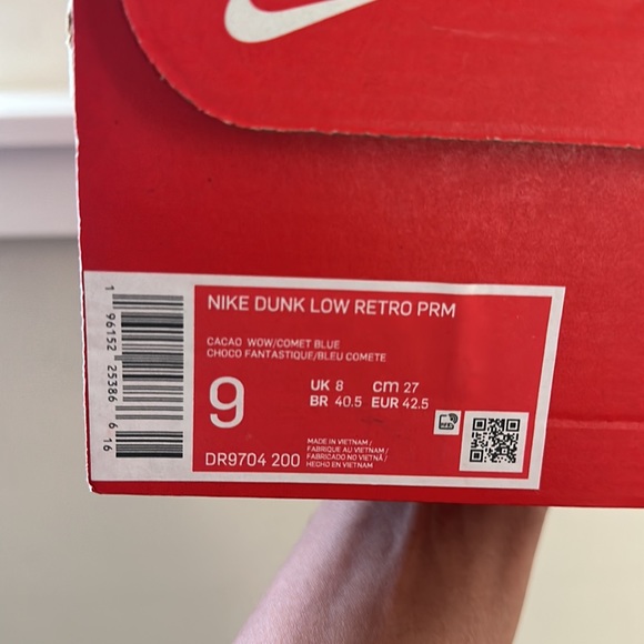 Nike Dunk Low Mars/Comet Blue - Picture 7 of 7